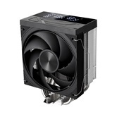 Кулер 1STPLAYER FROST BITE FB12S-6 Black / 6HPx6mm, single tower, 230W TDP, 1x120mm fan, 800-2300 RPM, 70.15 CFM, 34.8 dBA / FB12S-6-BK