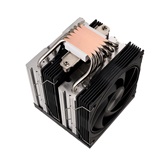 Кулер 1STPLAYER FROST BITE FB12DS-6 Black / 6HPx6mm, dual tower, 250W TDP, 2x120mm fans, 800-2300 RPM, 70.15 CFM, 34.8 dBA / FB12DS-6-BK
