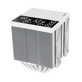 Кулер 1STPLAYER FROST BITE FB12DS-7 White / 7HPx6mm, dual tower, 270W TDP, 2x120mm fans, 800-2300 RPM, 70.15 CFM, 34.8 dBA / FB12DS-7-WH