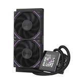 Система водяного охлаждения 1STPLAYER F.A.S.T. FT-240 Black / 2x120mm ARGB fans, 250W TDP, 3.95" LCD screen / FT-240-BK