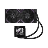 Система водяного охлаждения 1STPLAYER F.A.S.T. FT-240 Black / 2x120mm ARGB fans, 250W TDP, 3.95" LCD screen / FT-240-BK