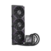 Система водяного охлаждения 1STPLAYER F.A.S.T. FT-360 Black / 3x120mm ARGB fans, 300W TDP, 3.95" LCD screen / FT-360-BK