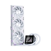 Система водяного охлаждения 1STPLAYER F.A.S.T. FT-360 White / 3x120mm ARGB fans, 300W TDP, 3.95" LCD screen / FT-360-WH