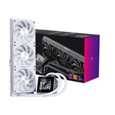 Система водяного охлаждения 1STPLAYER F.A.S.T. FT-360 White / 3x120mm ARGB fans, 300W TDP, 3.95" LCD screen / FT-360-WH