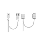 Вентилятор XASTRA FN120W ARGB single pack 120x120x25мм (60шт/кор,Infinity lighting effect, ARGB, PWM, white ) BOX