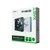Вентилятор XASTRA FN120W ARGB reverse single pack 120x120x25мм (60шт/кор,Infinity lighting effect, ARGB, PWM, white ) BOX